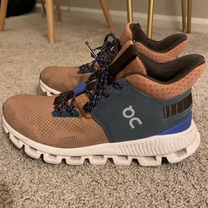 On cloud tennis shoes